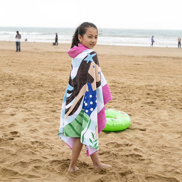 Cotton Hooded BeachTowel